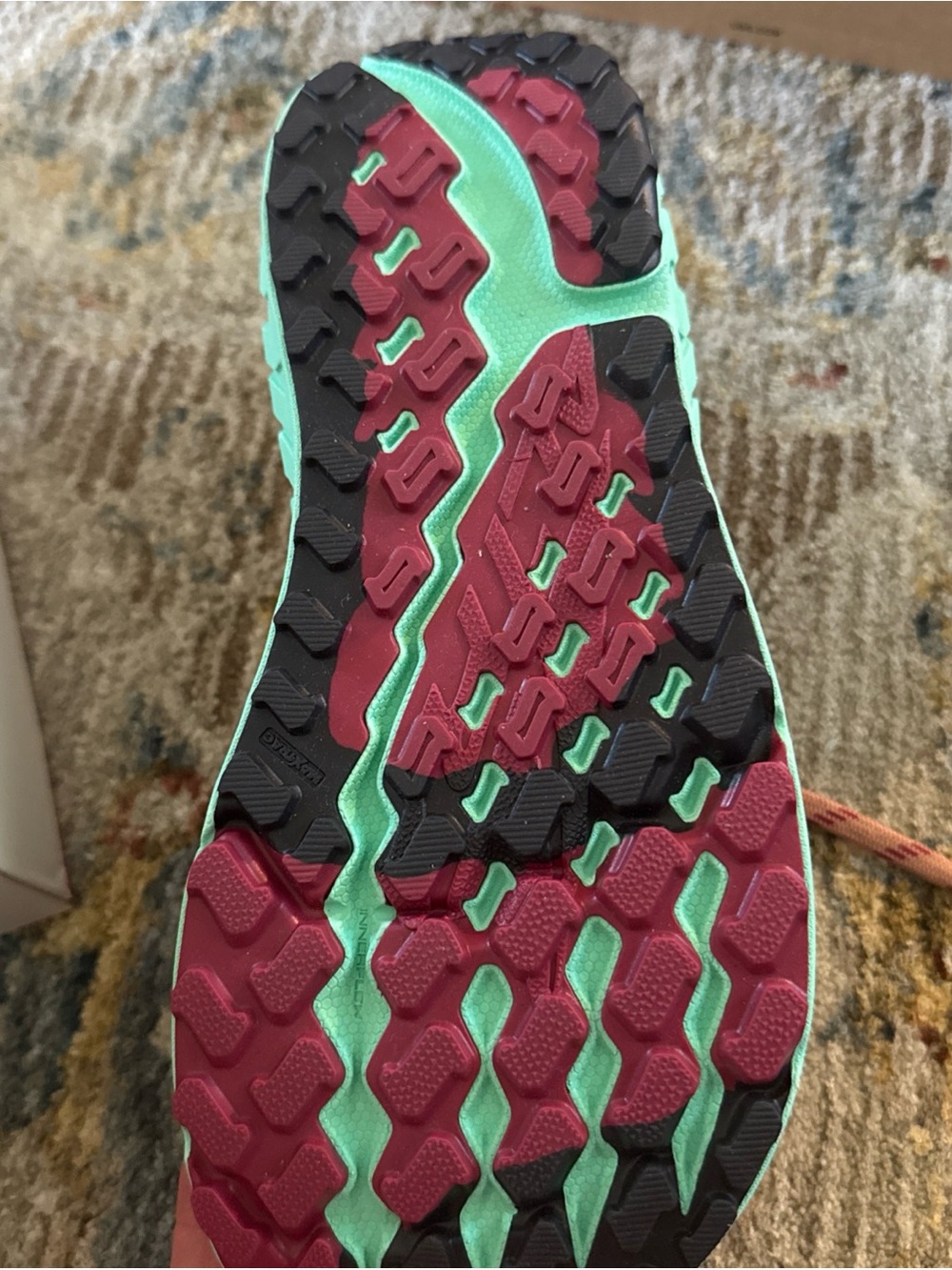Altra Women's OutRoad Trail Running Shoes - Dusty pink & Mint - Picture 7 of 7
